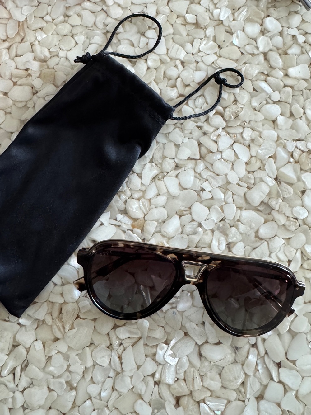 Neff Brown Tortoise Aviator Sunglasses